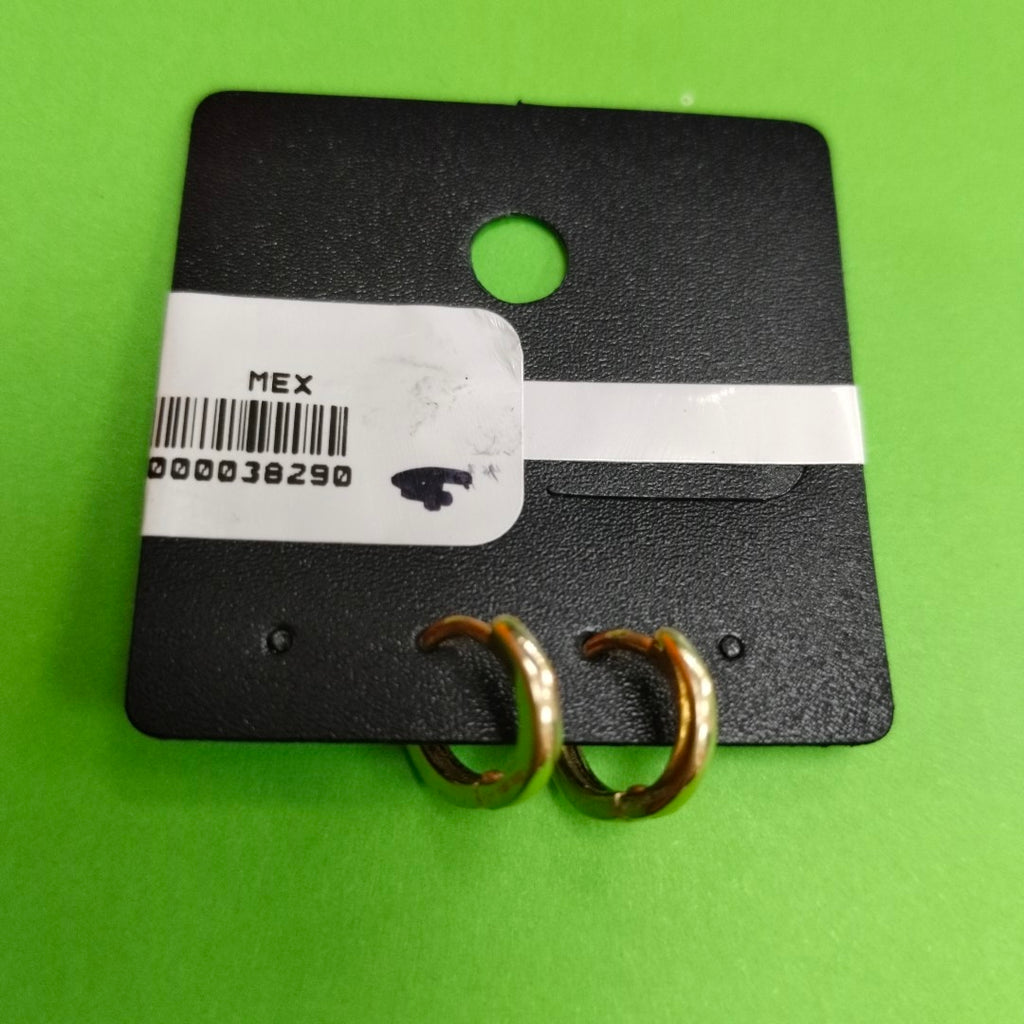 ARETES HUGGIE 14K 1.3 GR (NUEVO)