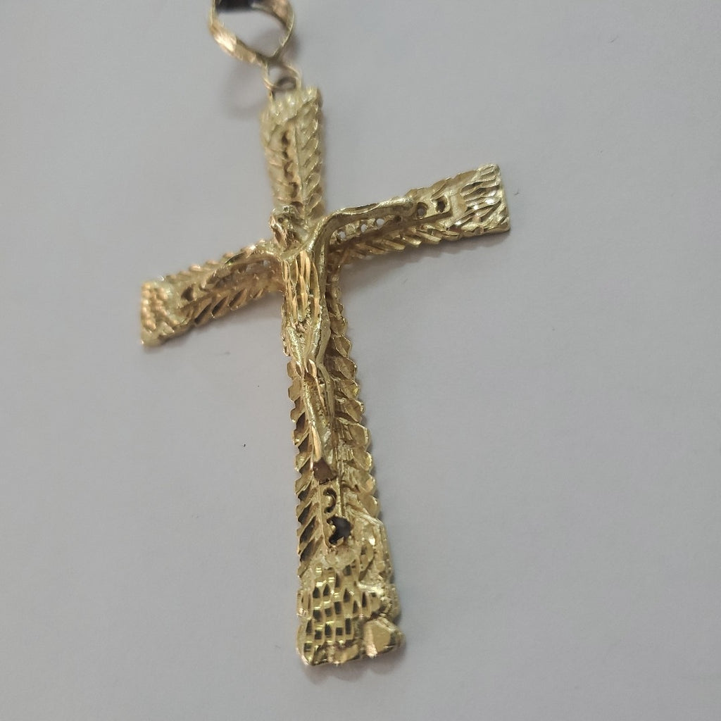 CRUCIFIJO ORO 10 K 16.2 GRMS (SEMINUEVO)