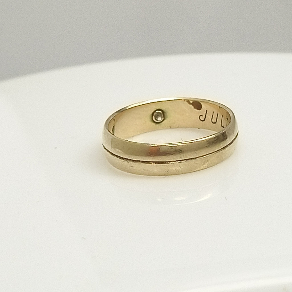 ARGOLLA ORO 10 K 2.3 GRMS (SEMINUEVO)