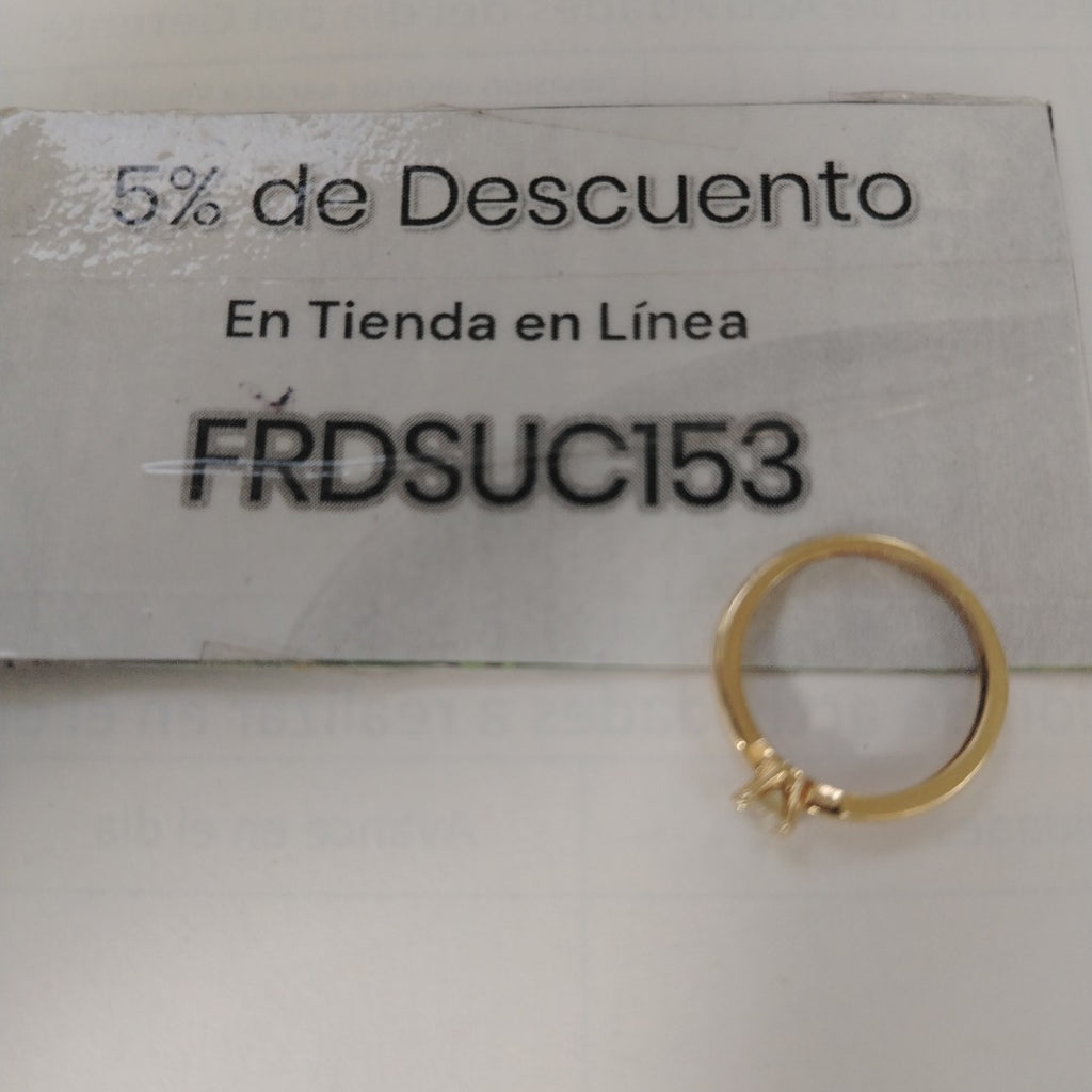 SOLITARIO ORO 14 K 2,10 GRMS (SEMINUEVO)