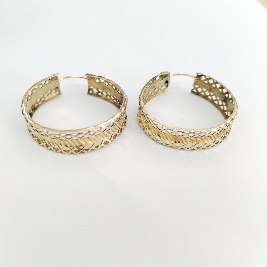 ARRACADAS PAR ORO 10 K 7,60 GRMS (SEMINUEVO)