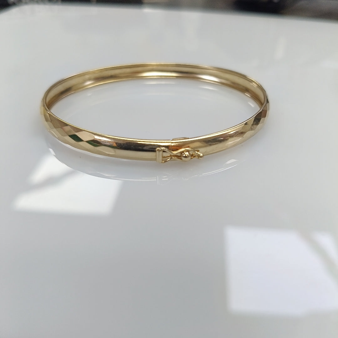 PULSERA RIGIDA ORO 10 K 5.1 GRMS (SEMINUEVO)