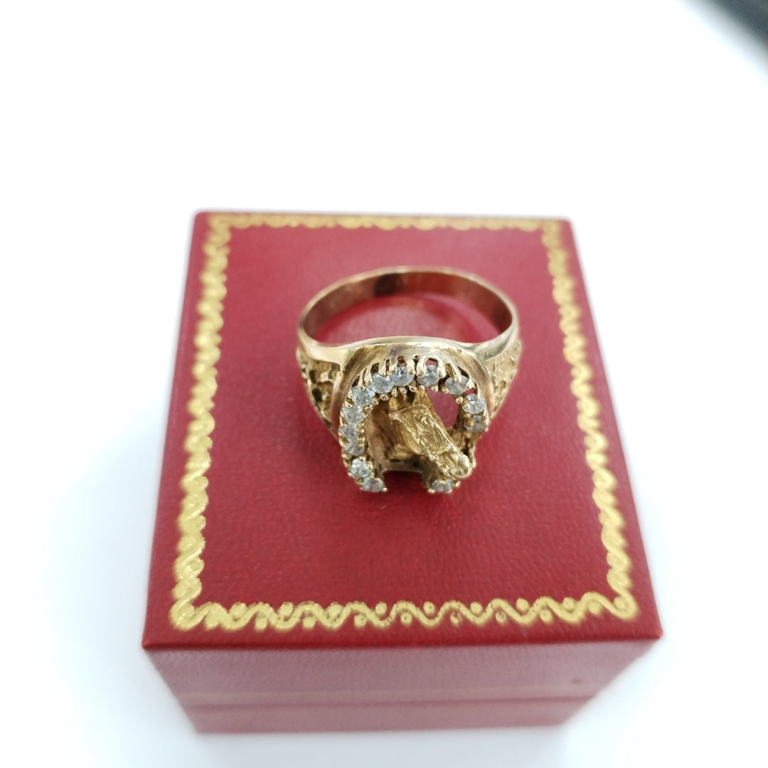 ANILLO ORO 10 K 5,00 GRMS (SEMINUEVO)