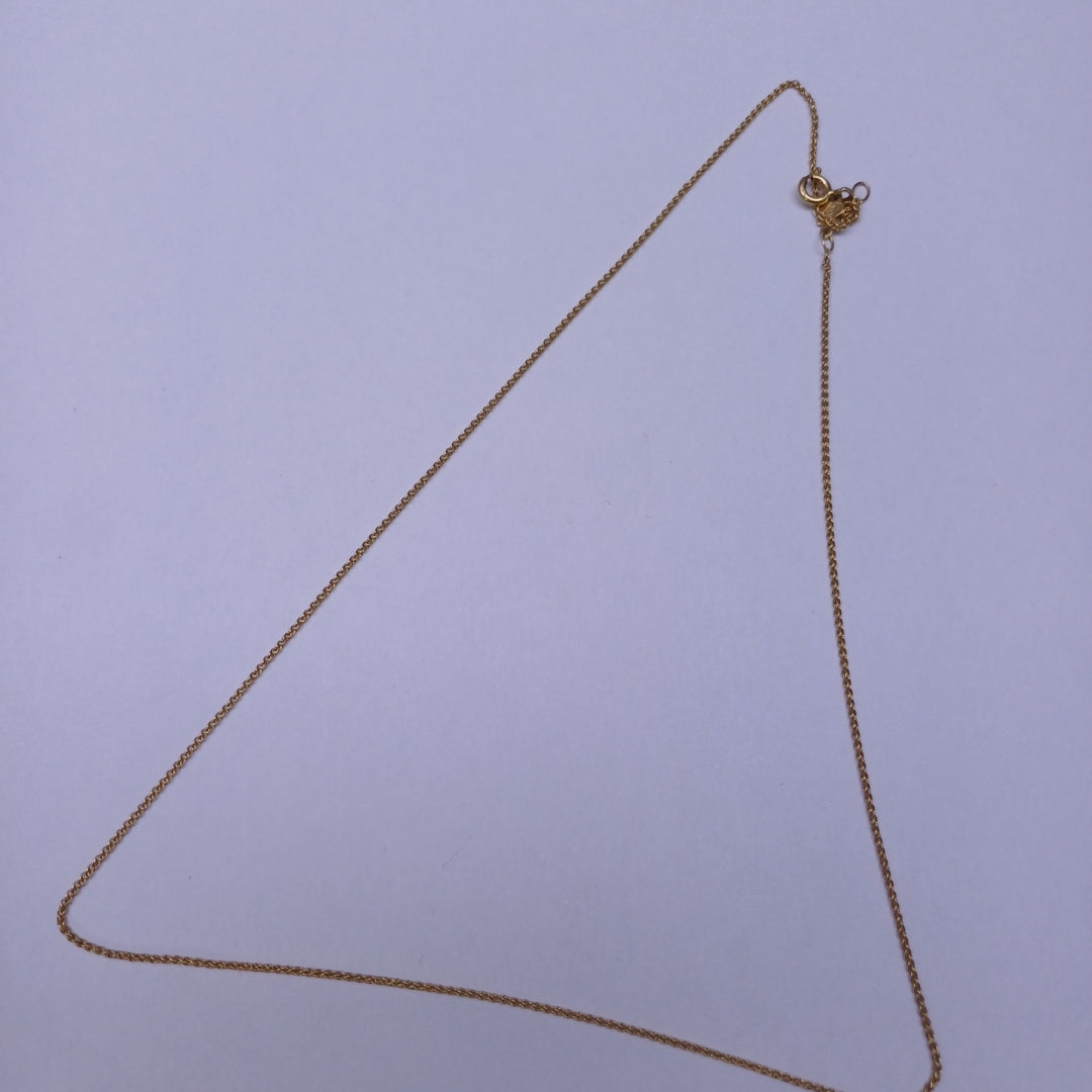 CADENA ORO 18 K 2.3 GRMS (SEMINUEVO)