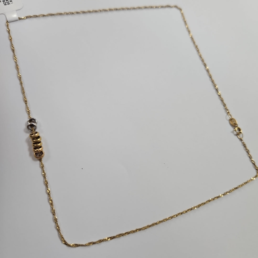 CADENA ORO 14 K 1.1 GRMS (SEMINUEVO)