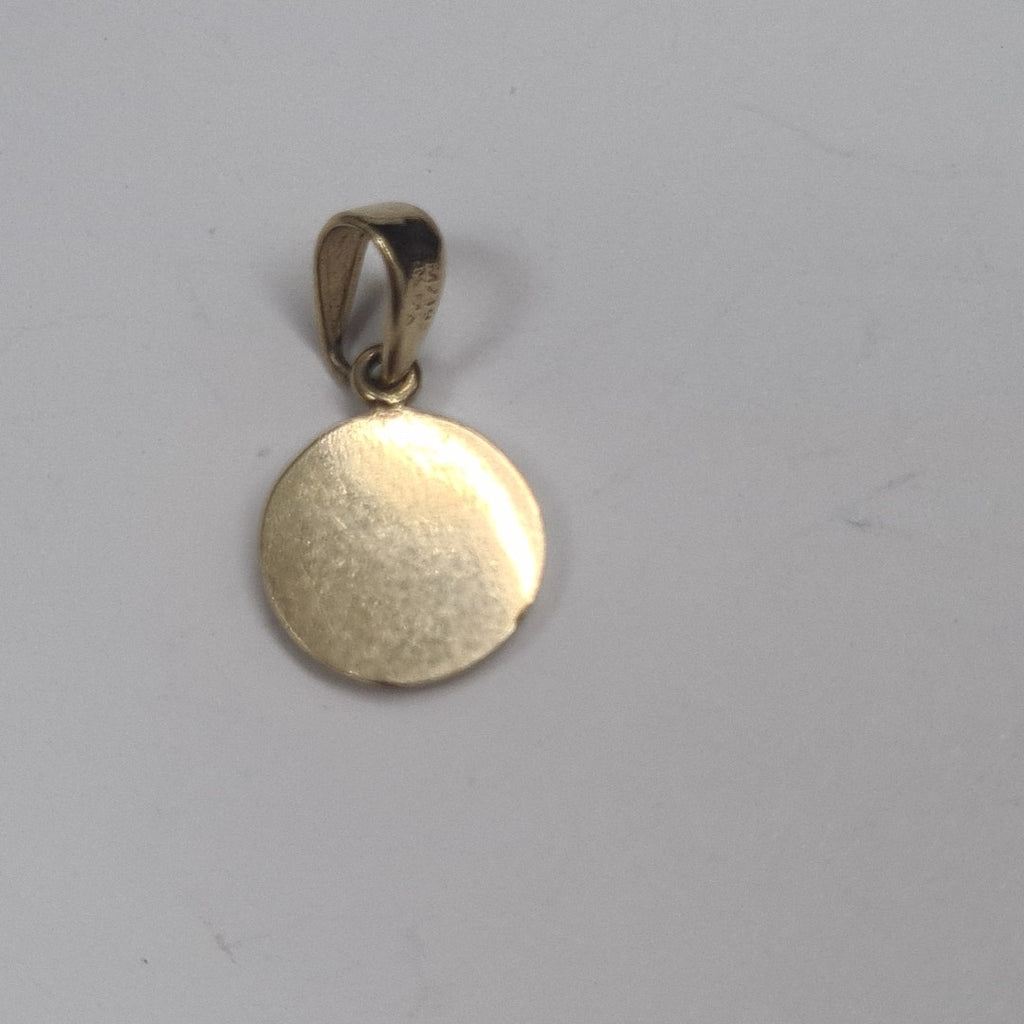 ARRACADAS PAR, DIJE ORO 14 K 1.3 GRMS (SEMINUEVO)