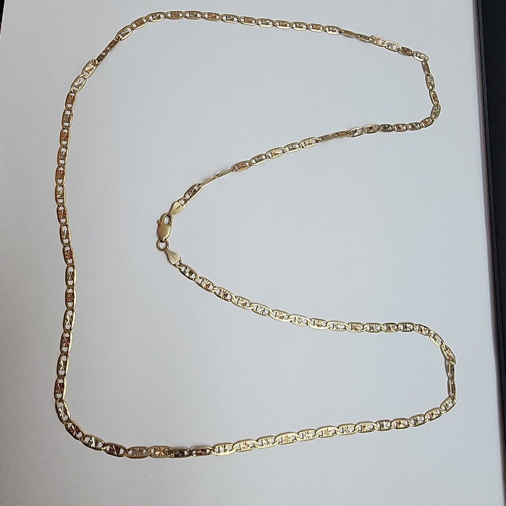CADENA ORO COMBINADO 14 K 10,20 GRMS (SEMINUEVO)