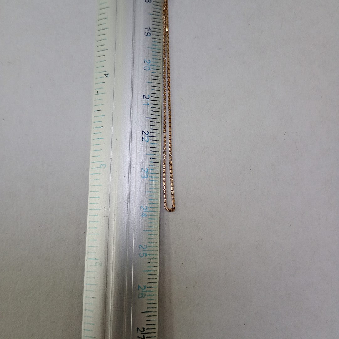 CADENA ORO 14 K 1.8 GRMS (SEMINUEVO)