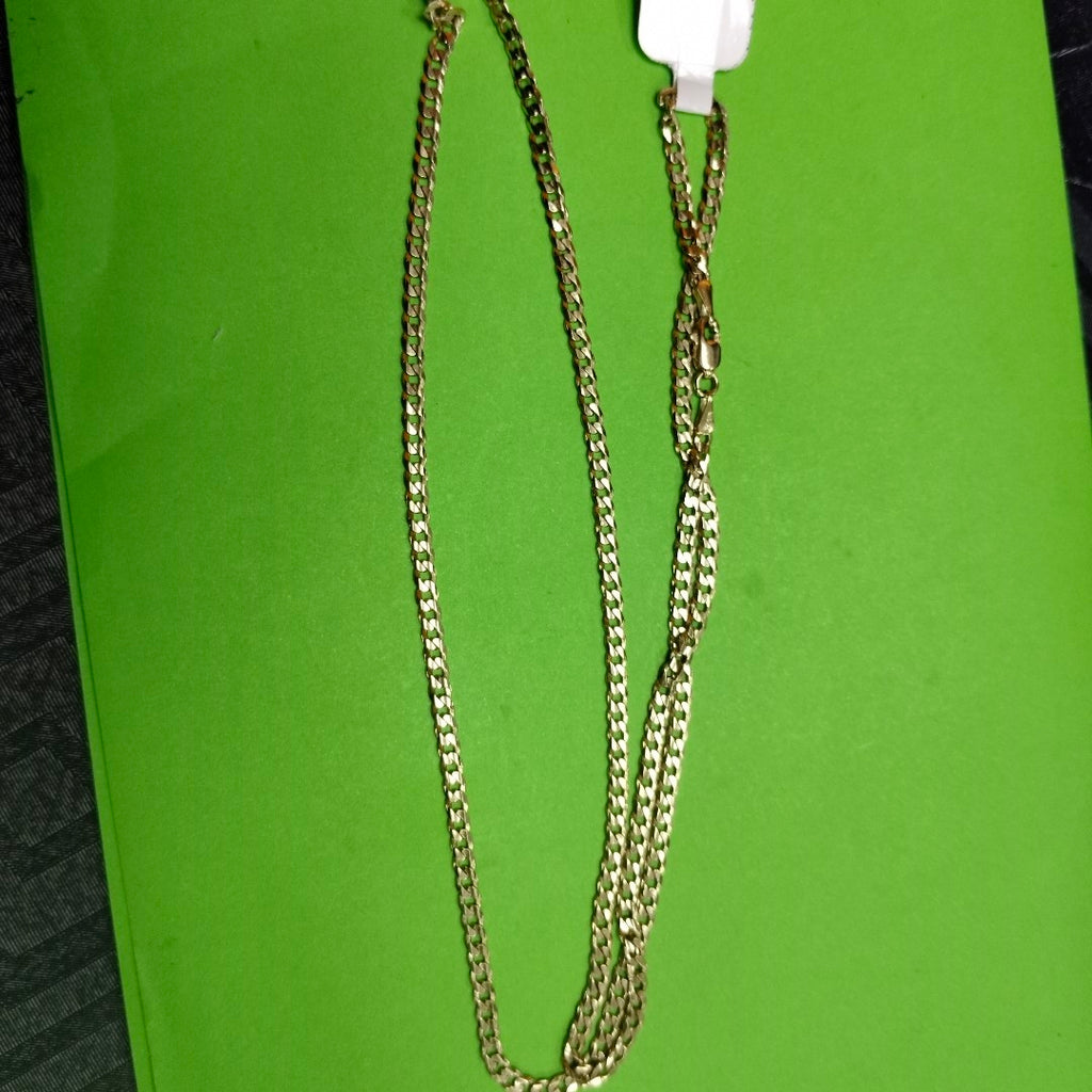 CADENA BARBADA 14K 60 CM 10 GR (NUEVO)
