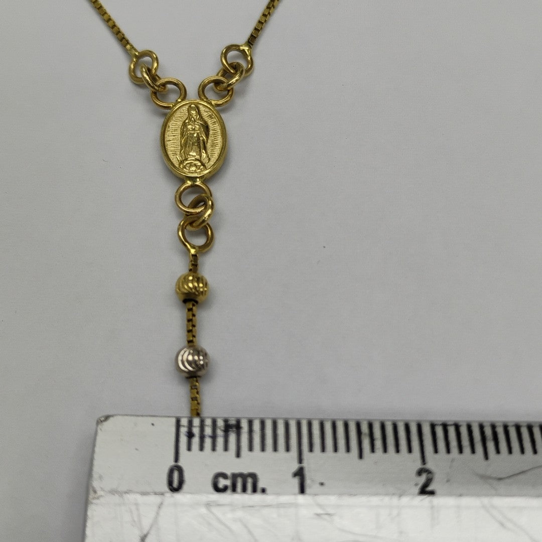 GARGANTILLA ORO COMBINADO 14 K 5,70 GRMS (SEMINUEVO)