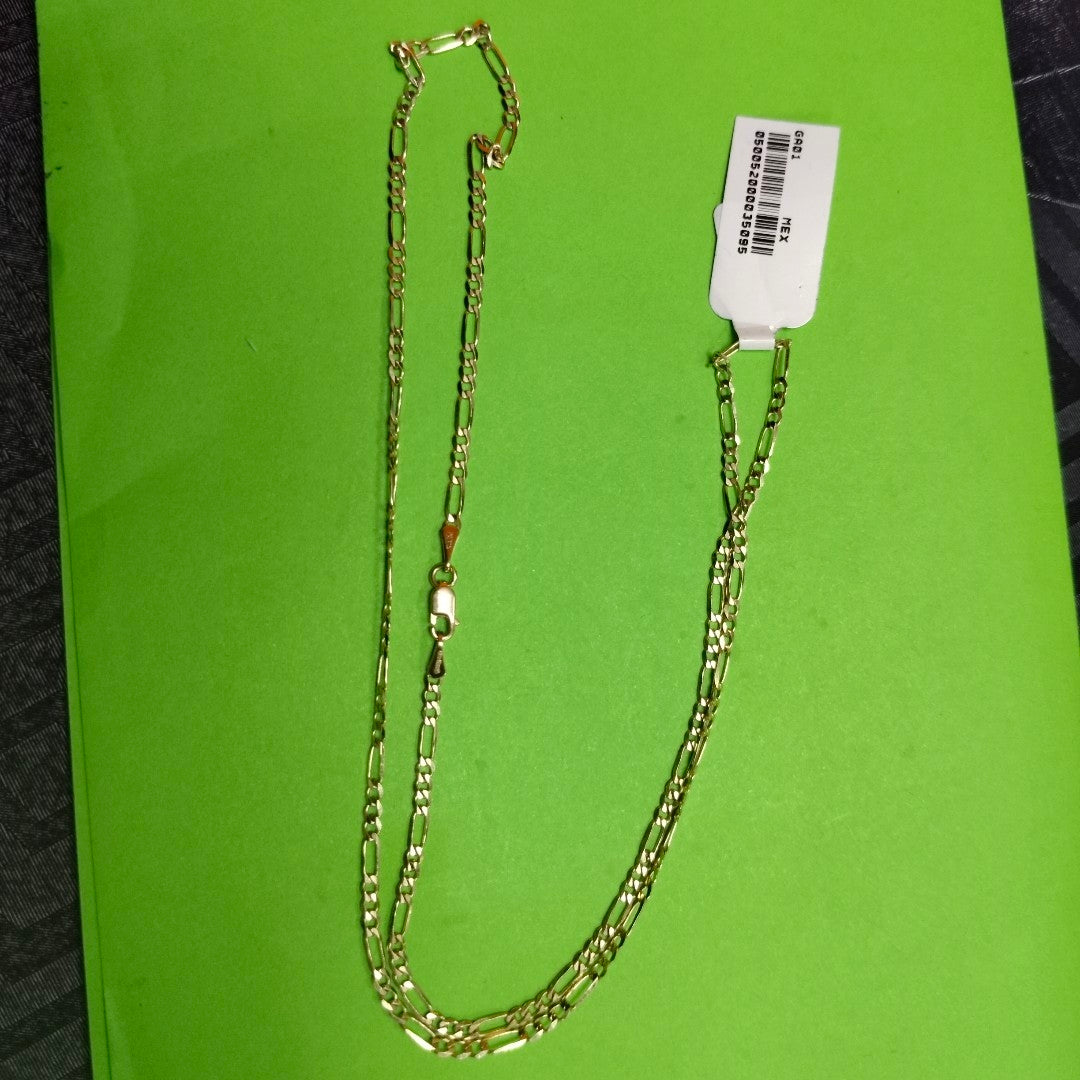CADENA 3X1 14K 55 CM 4.9 GR (NUEVO)