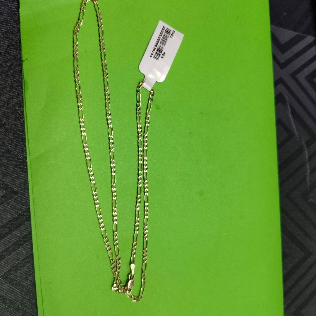 CADENA 3X1 14K 55 CM 5 GR (NUEVO)