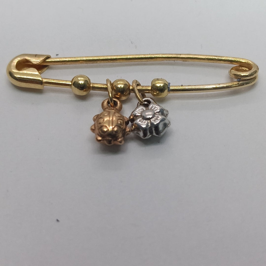 PRENDEDOR ORO COMBINADO 14 K 1,50 GRMS (SEMINUEVO)