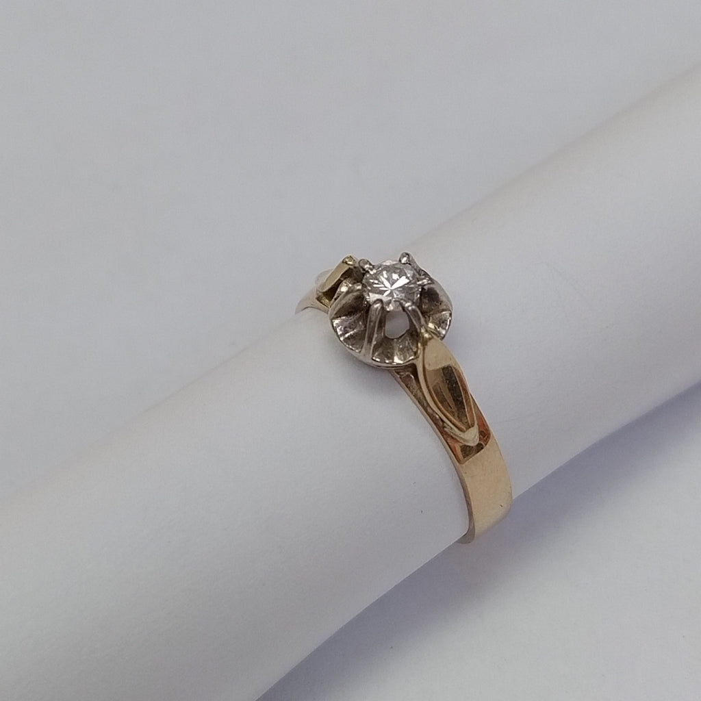 ANILLO ORO 10 K 2,50 GRMS (SEMINUEVO)