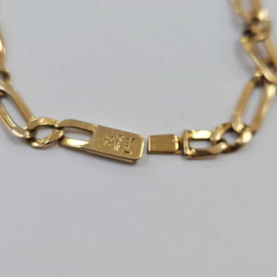 ESCLAVA ORO 14 K 9.5 GRMS (SEMINUEVO)