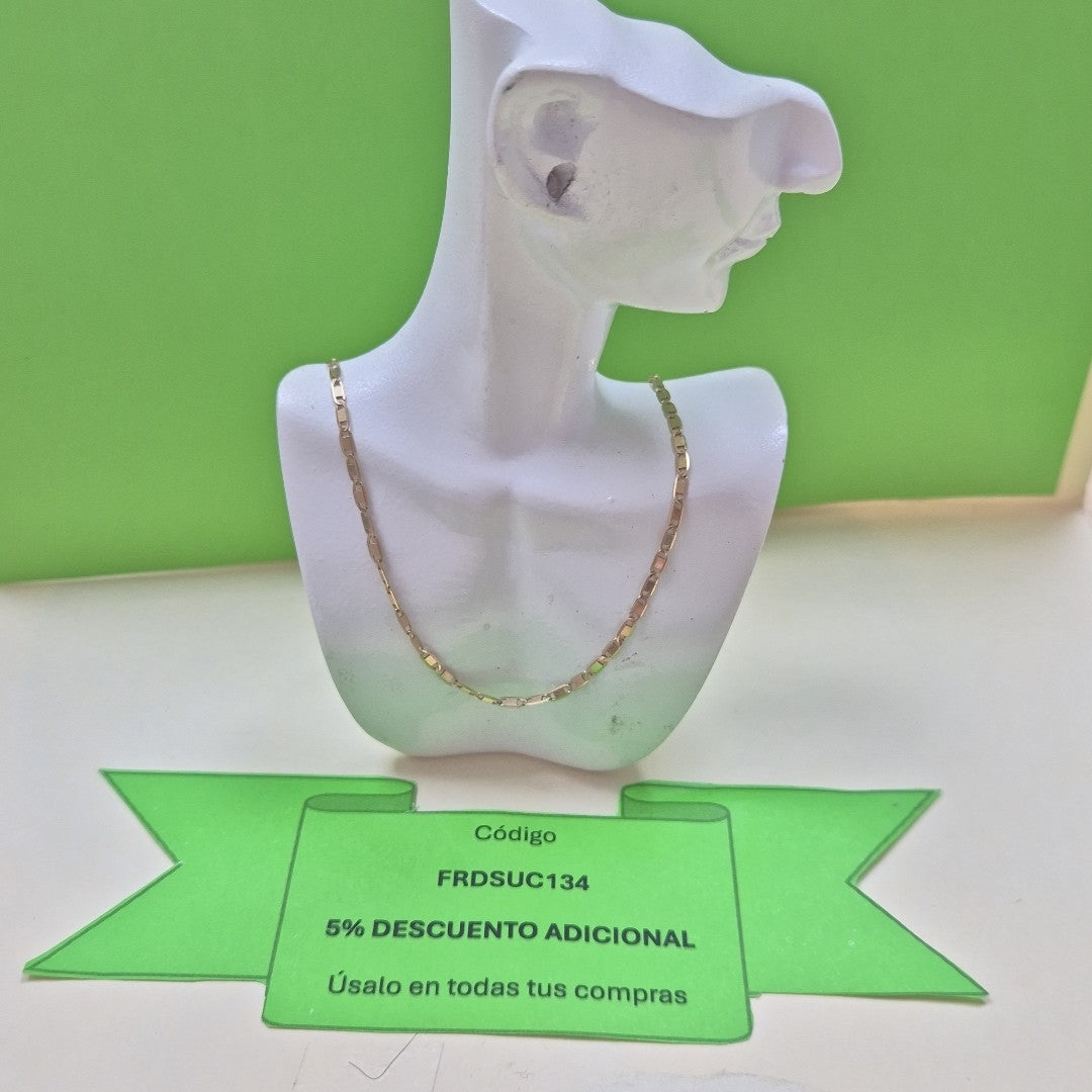 CADENA ORO 10 K 3.1 GRMS (SEMINUEVO)