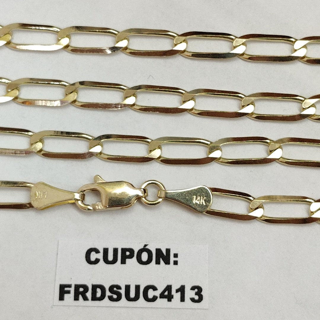CADENA ESLABONES 14K 55 CM 10.1 GR (NUEVO)