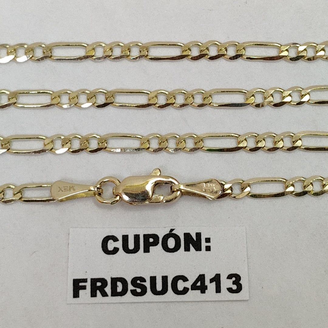 CADENA 3X1 14K 50 CM 4.5 GR (NUEVO)