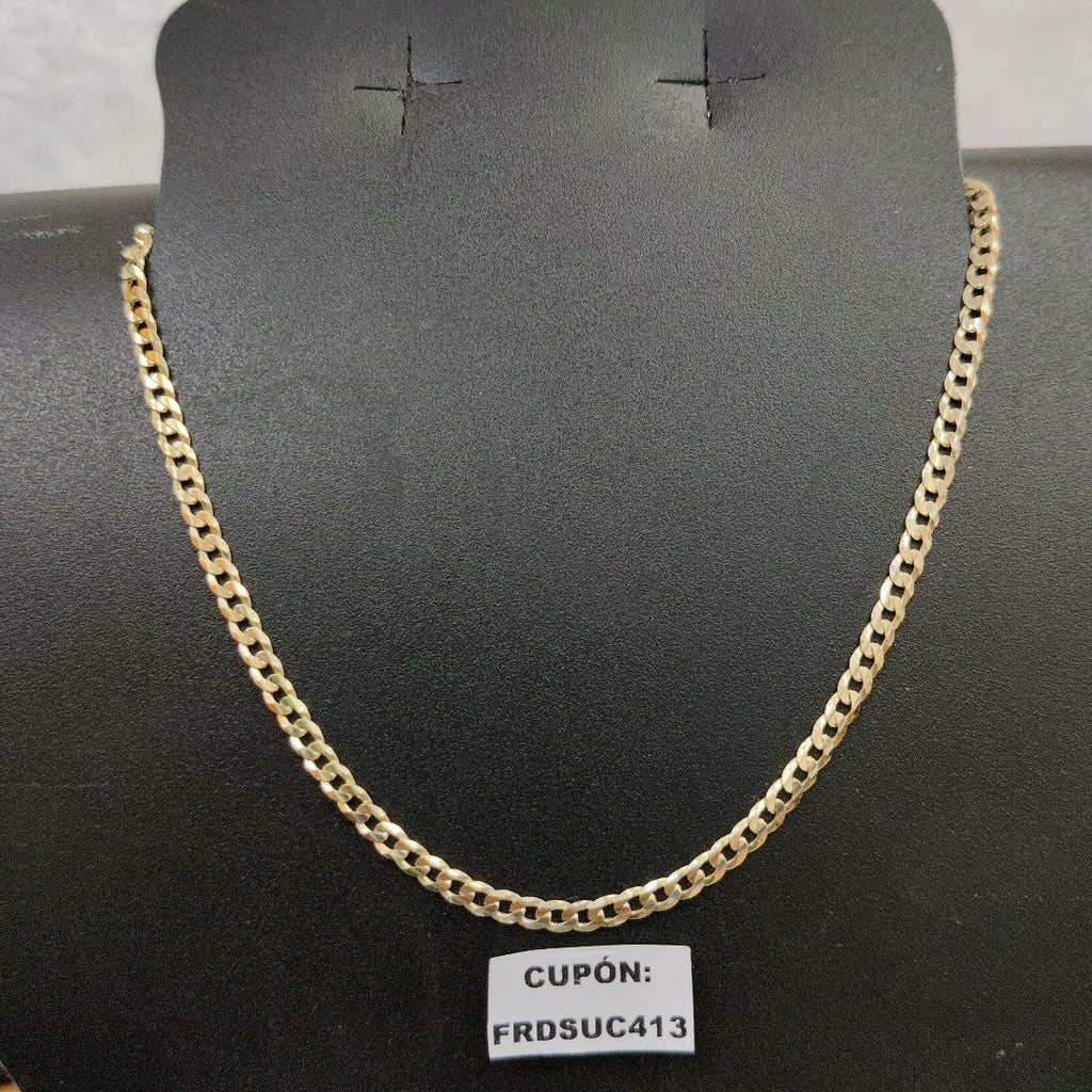 CADENA BARBADA 14K 60 CM 10 GR (NUEVO)