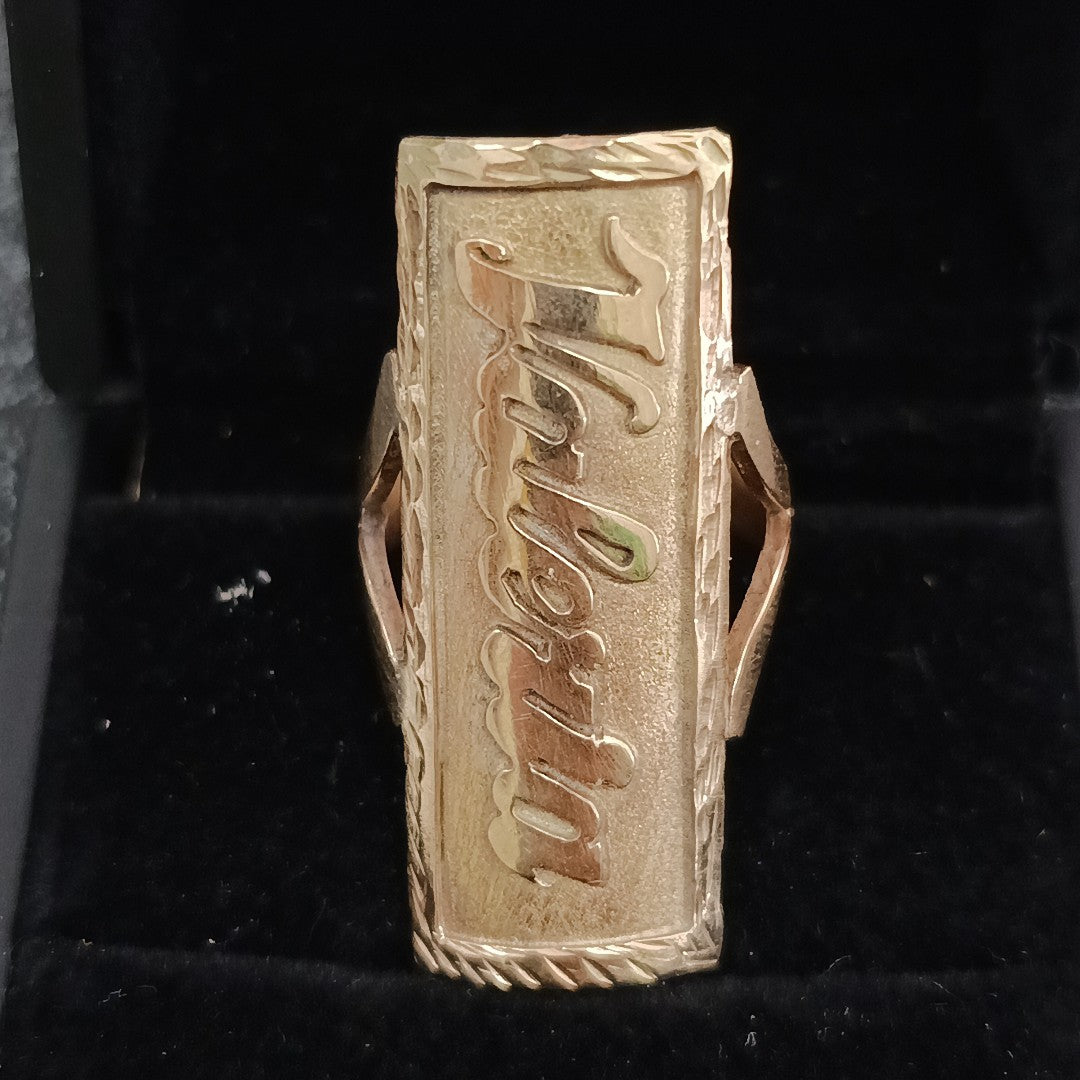ANILLO ORO 8 K 9.6 GRMS (SEMINUEVO)
