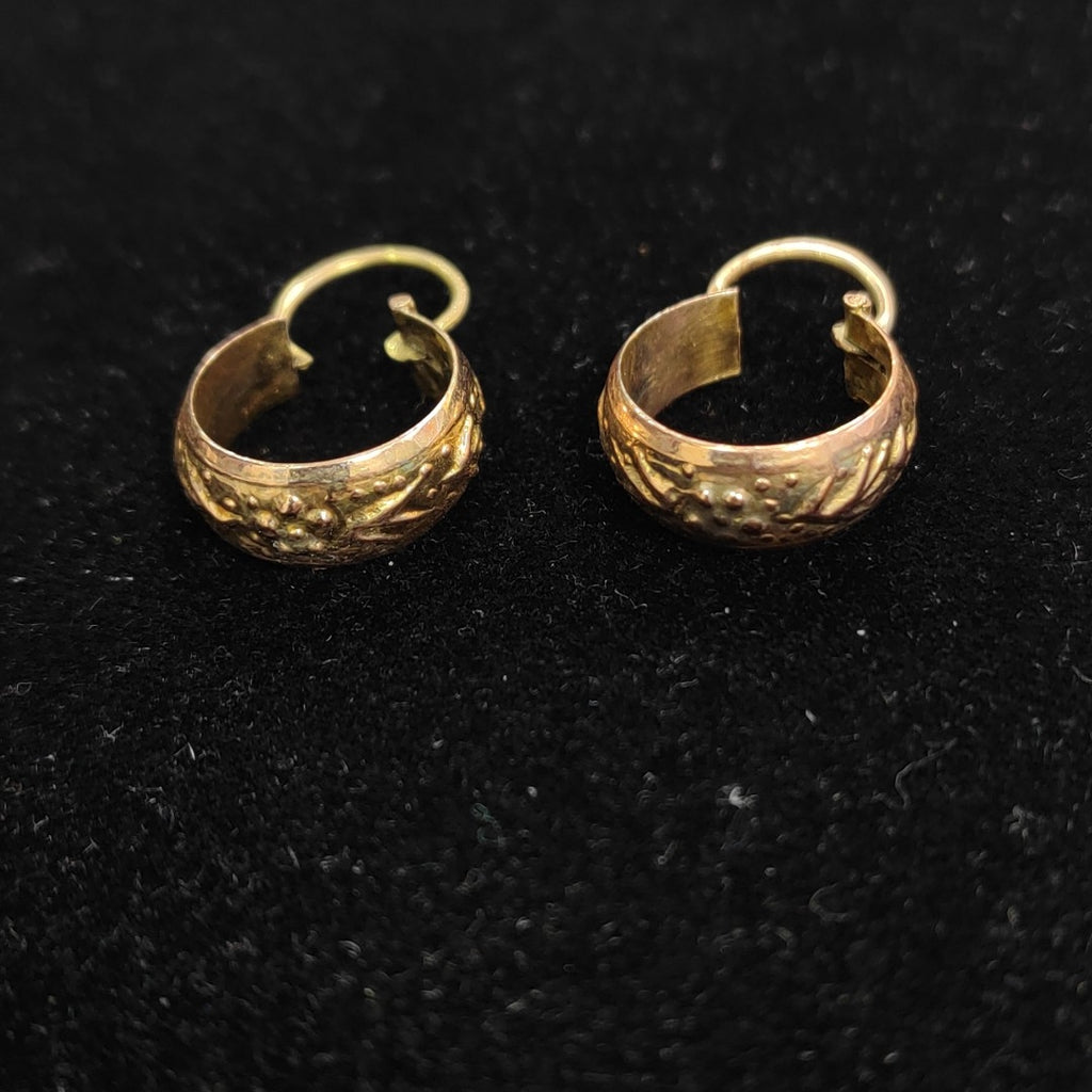 ARRACADAS PAR ORO 8 K 2.1 GRMS (SEMINUEVO)