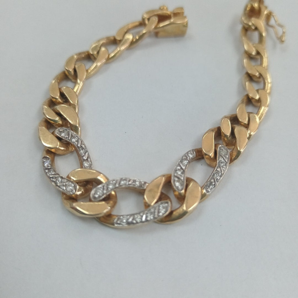 PULSERA ORO 14 K 28.2 GRMS (SEMINUEVO)
