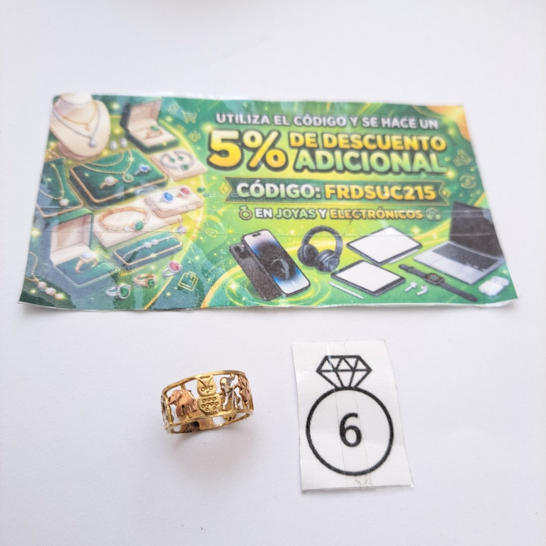 ANILLITO ORO 10 K 2.5 GRMS (SEMINUEVO)