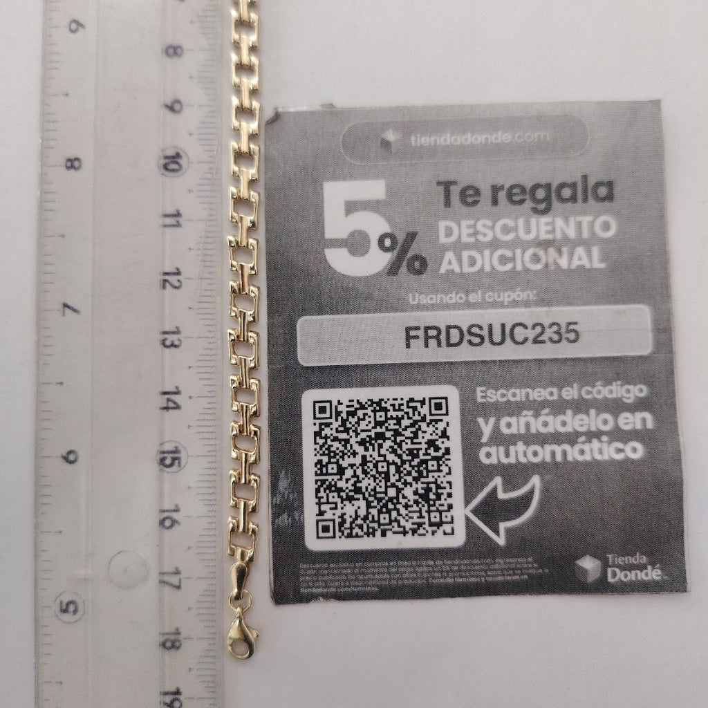 PULSERA ORO 14 K 3,70 GRMS (SEMINUEVO)