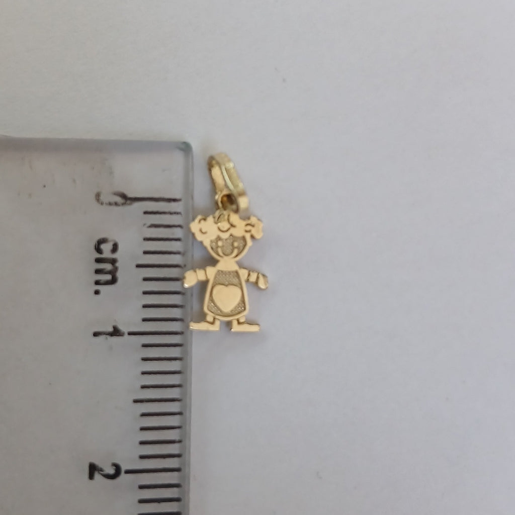 DIJE NIÑA 10K 0.3 GR (NUEVO)