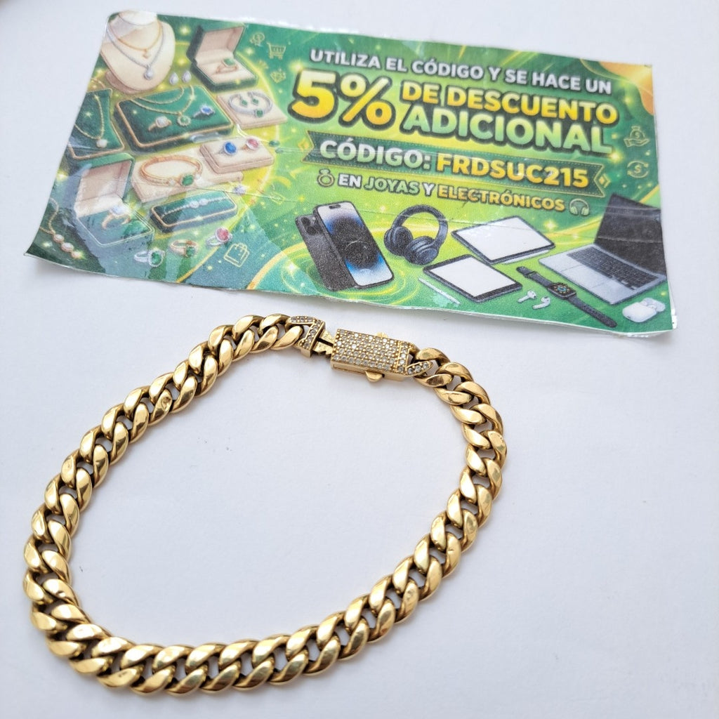 PULSERA ORO 14 K 8 GRMS (SEMINUEVO)