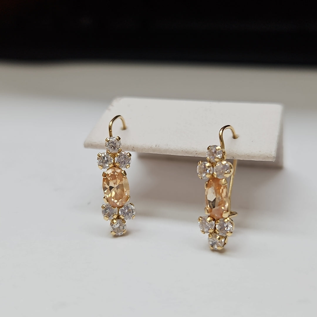 ARETES PAR ORO 10 K 1.4 GRMS (SEMINUEVO)