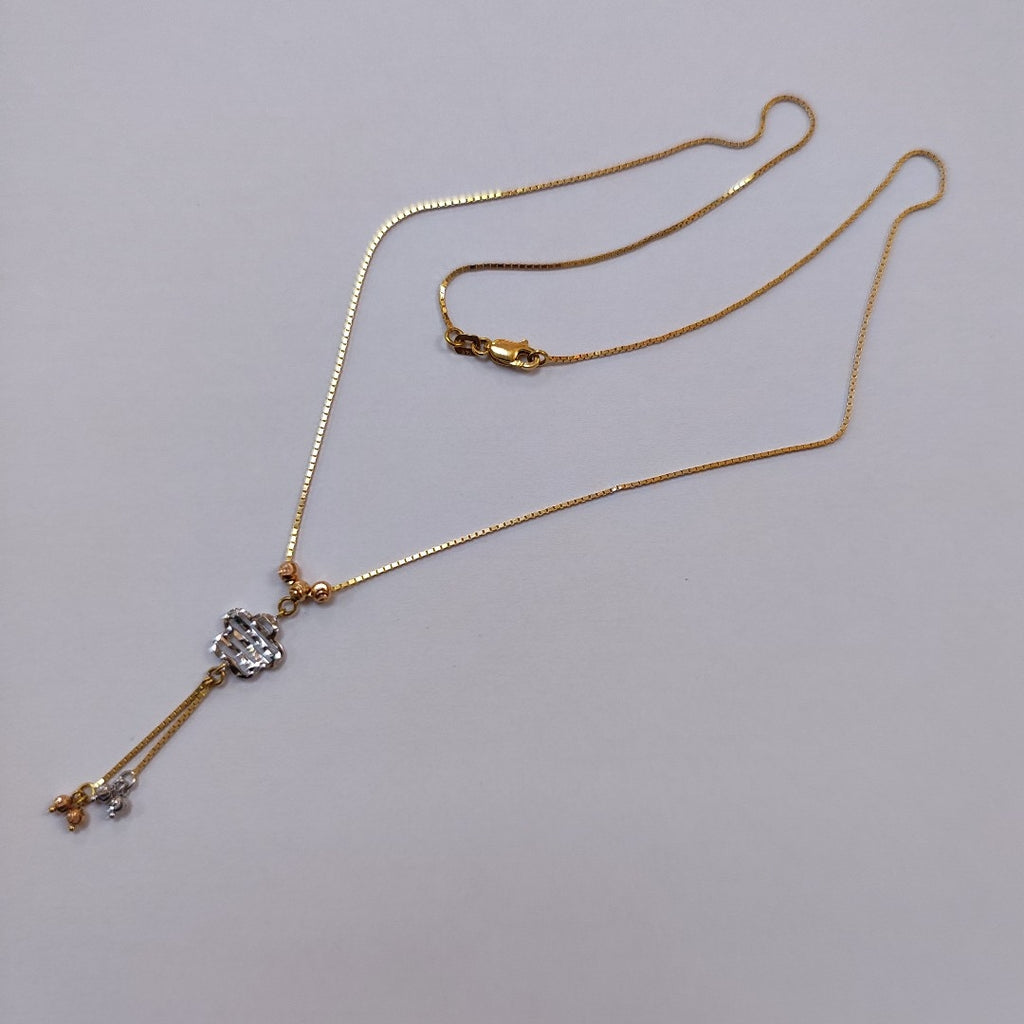 GARGANTILLA ORO 14 K 3.3 GRMS (SEMINUEVO)