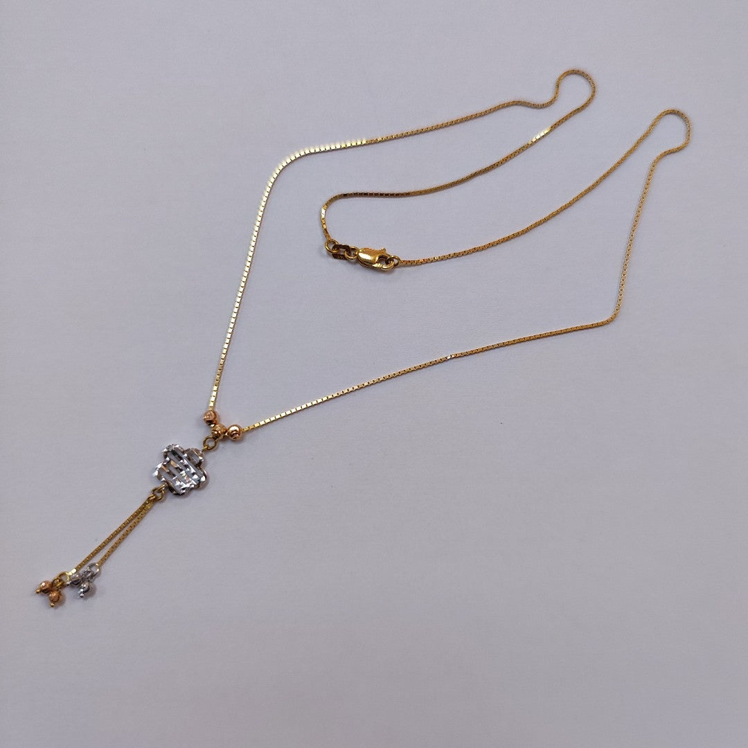 GARGANTILLA ORO 14 K 3.3 GRMS (SEMINUEVO)