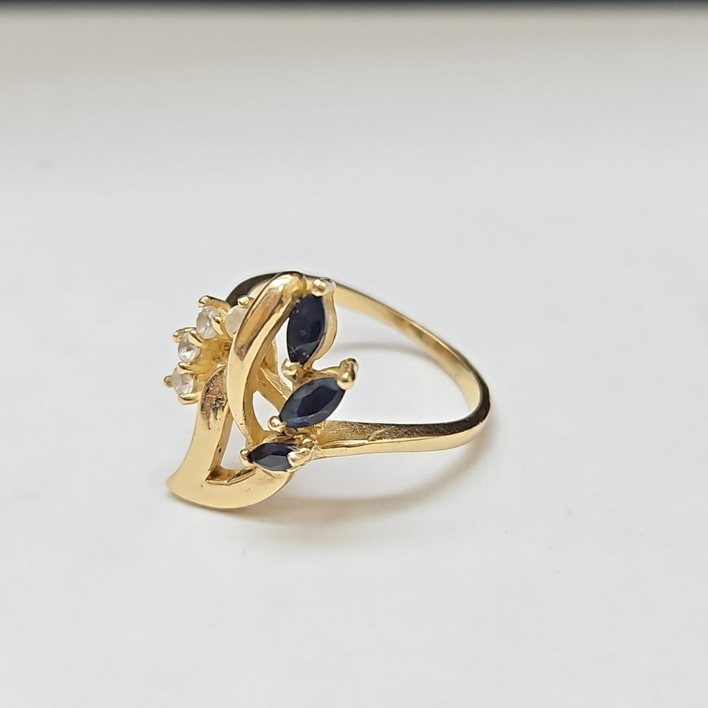ANILLO ORO 14 K 3.3 GRMS (SEMINUEVO)