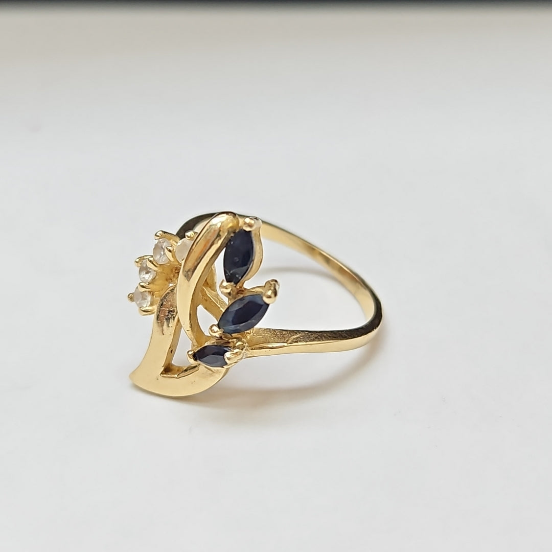 ANILLO ORO 14 K 3.3 GRMS (SEMINUEVO)
