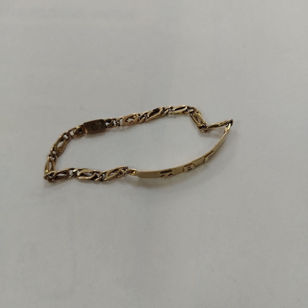 ESCLAVA ORO 10 K 8.4 GRMS (SEMINUEVO)