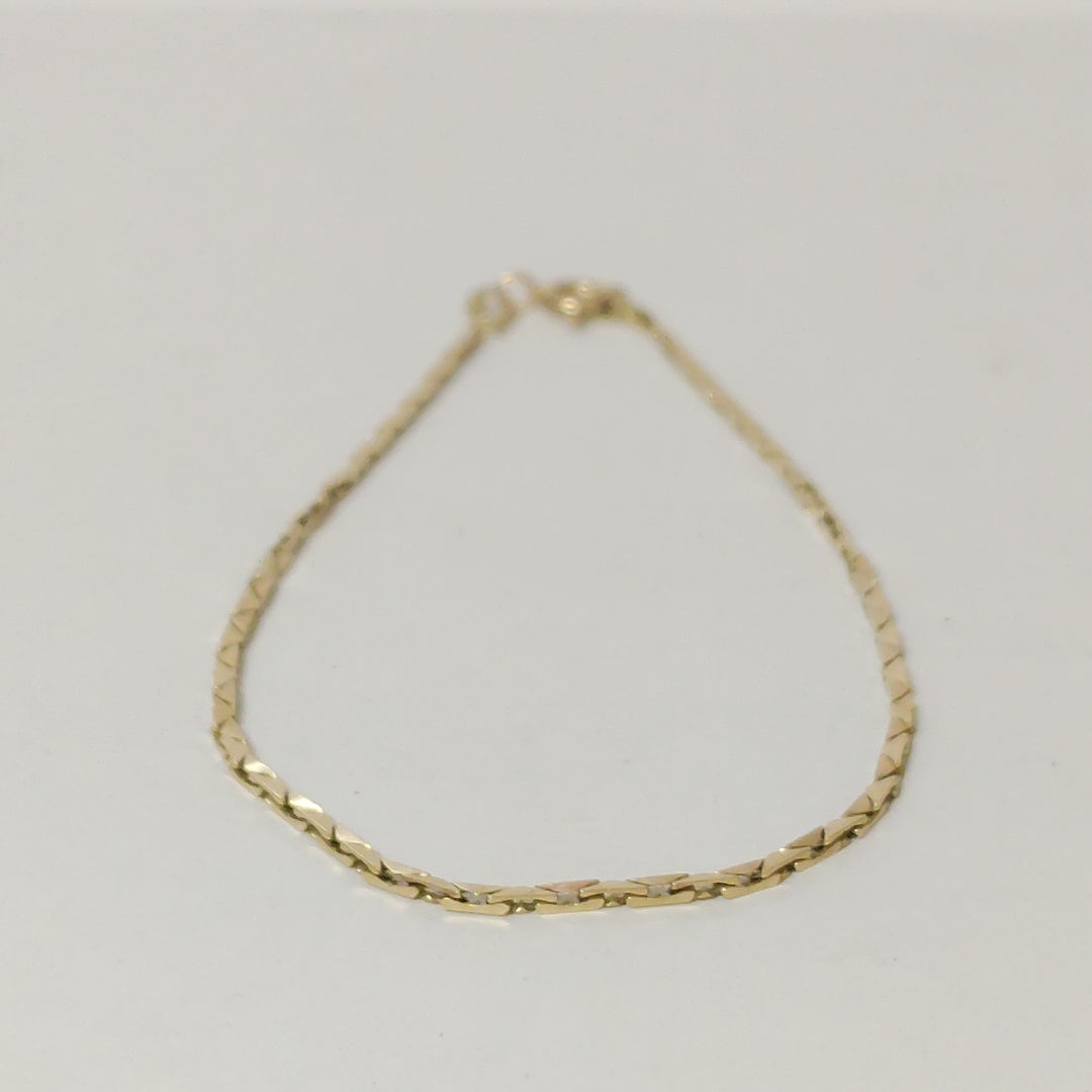 PULSERA ORO 14 K 2,20 GRMS (SEMINUEVO)