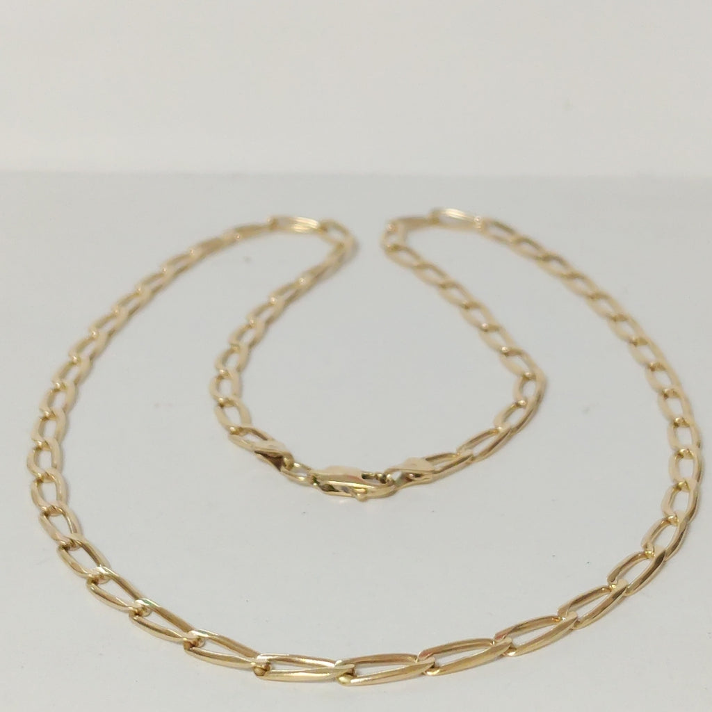 CADENA, PULSERA ORO 10 K 15.4 GRMS (SEMINUEVO)