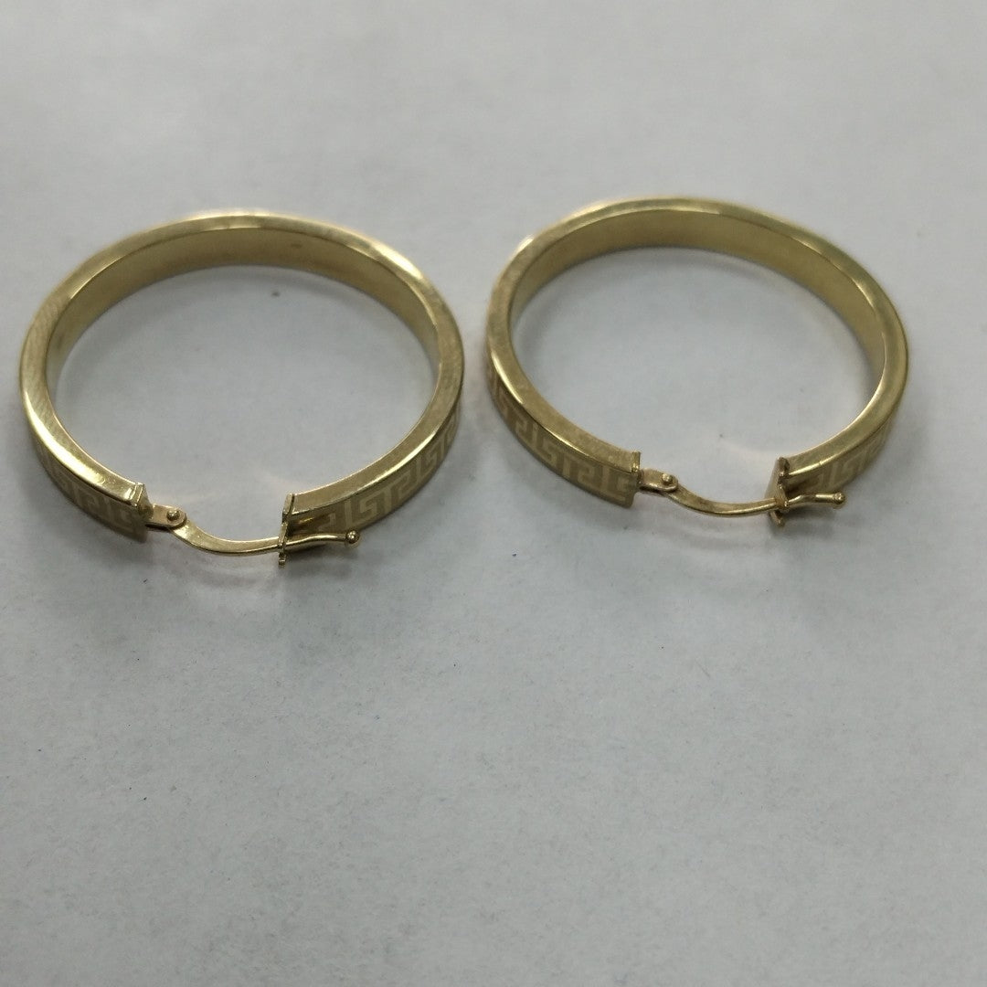 ARRACADAS PAR ORO 10 K 3.5 GRMS (SEMINUEVO)