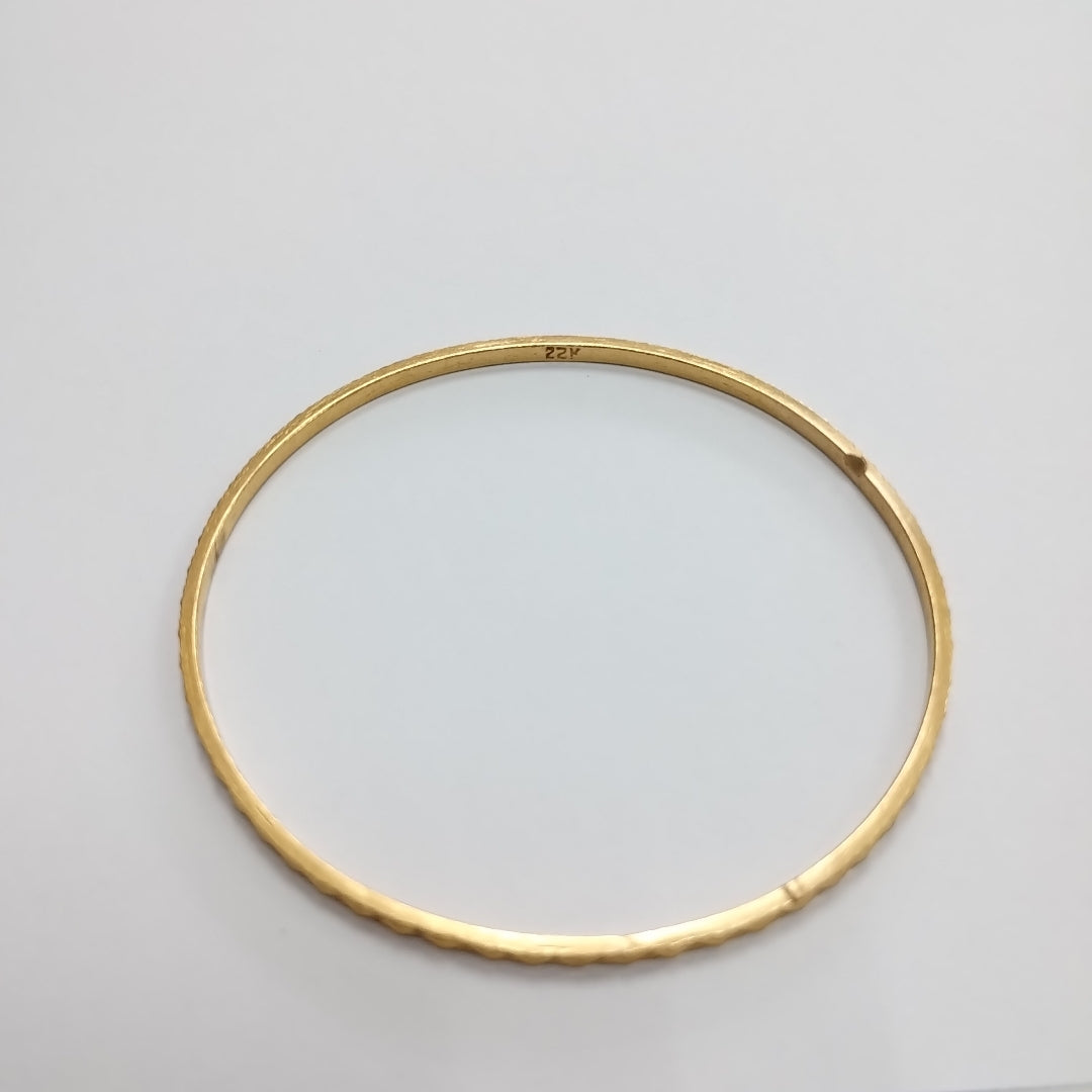 PULSERA RIGIDA ORO 18 K 9,70 GRMS (SEMINUEVO)