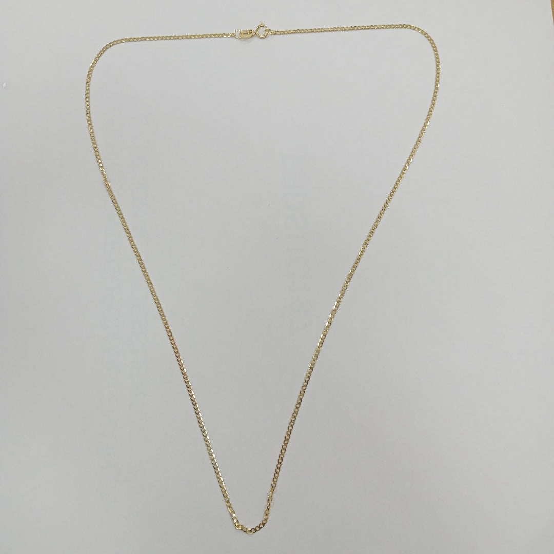 CADENAS BARBADA AMARILLA ORO 14K 2 (NUEVO)