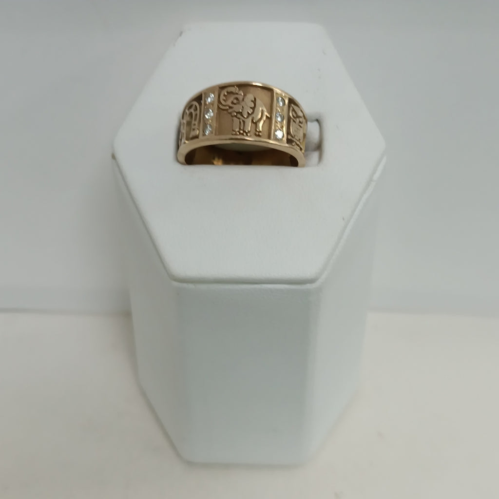ANILLO ORO 14 K 5.4 GRMS (SEMINUEVO)