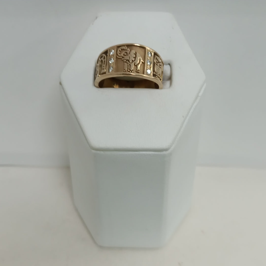 ANILLO ORO 14 K 5.4 GRMS (SEMINUEVO)