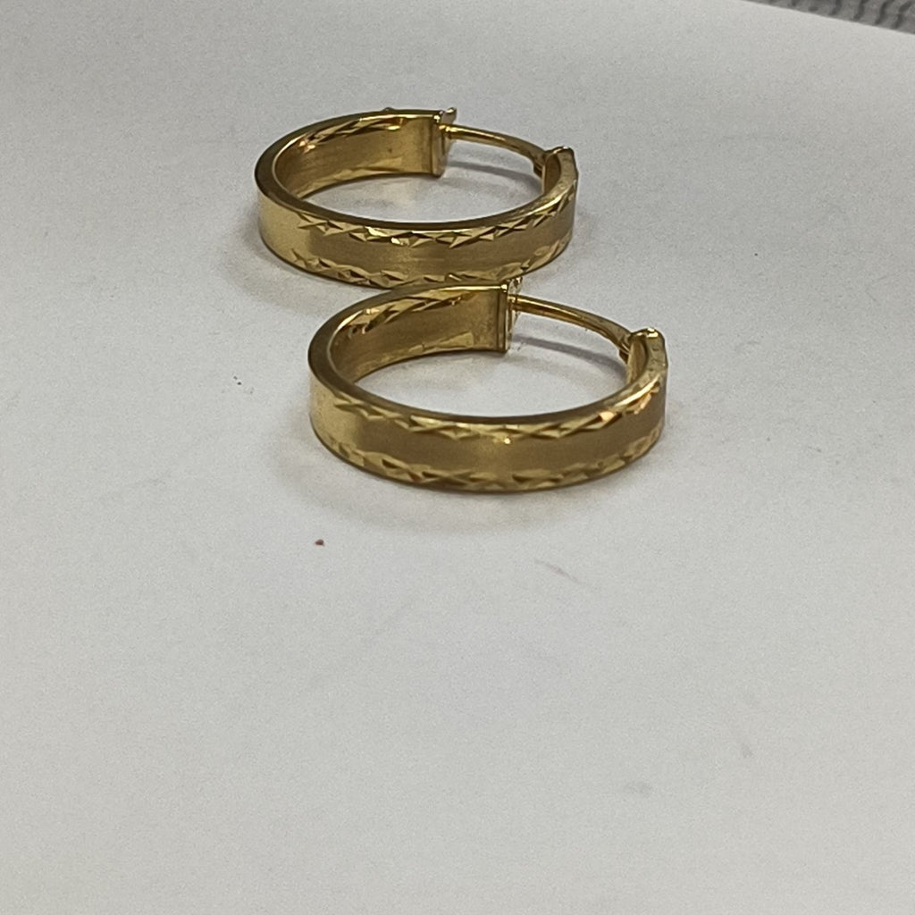 ARRACADAS PAR ORO 10 K 1,90 GRMS (SEMINUEVO)