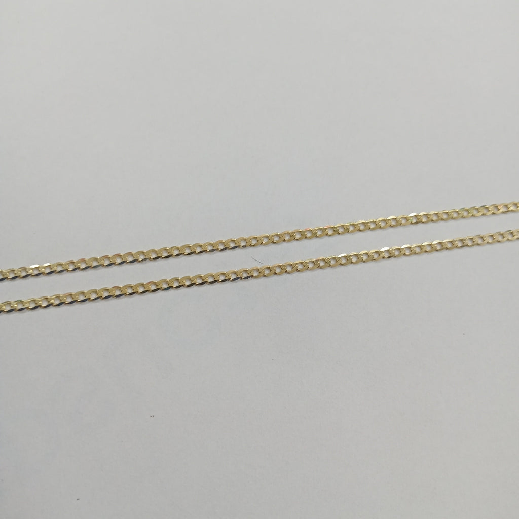 CADENAS BARBADA AMARILLA ORO 14K 1.9 (NUEVO)
