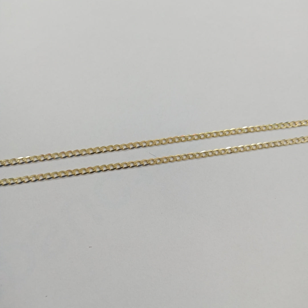 CADENAS BARBADA AMARILLA ORO 14K 1.9 (NUEVO)