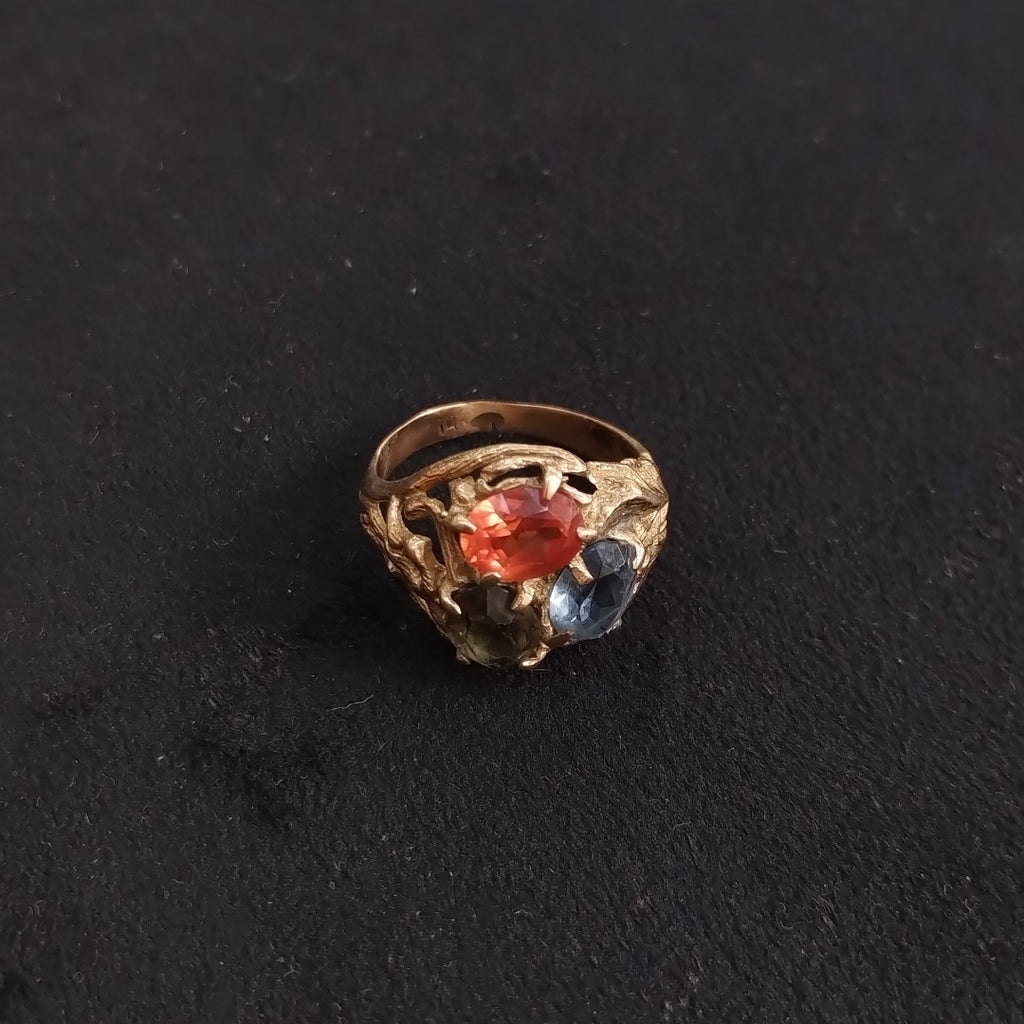 ANILLO ORO 14 K 5.3 GRMS (SEMINUEVO)