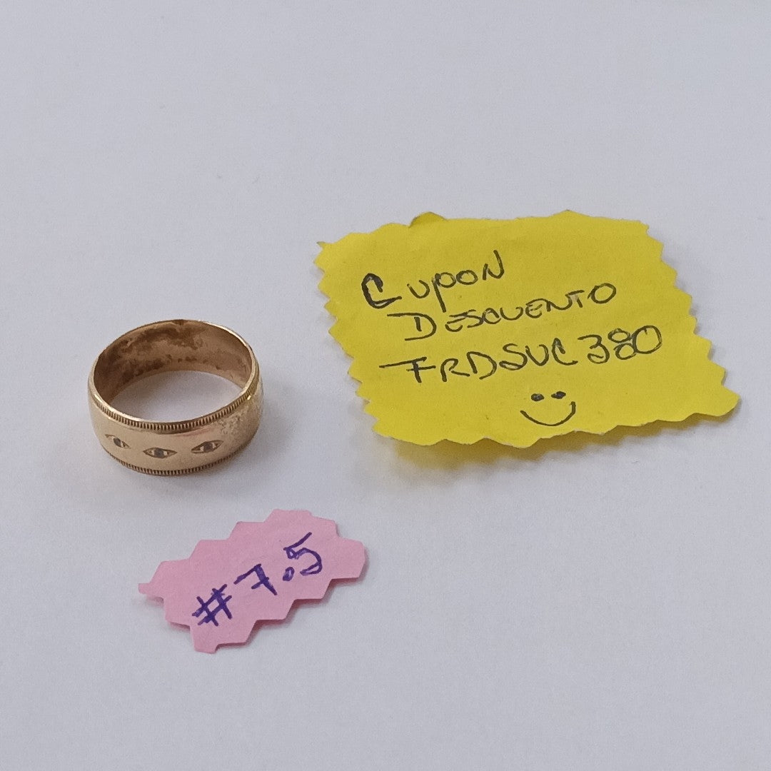 ARGOLLA ORO 14 K 6 GRMS (SEMINUEVO)