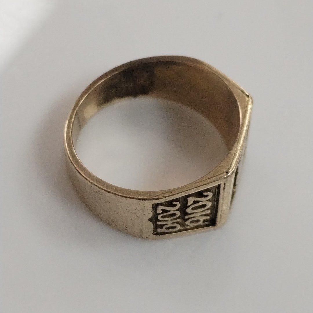 ANILLO DE GRADUACIÓN ORO 8 K 5.3 GRMS (SEMINUEVO)