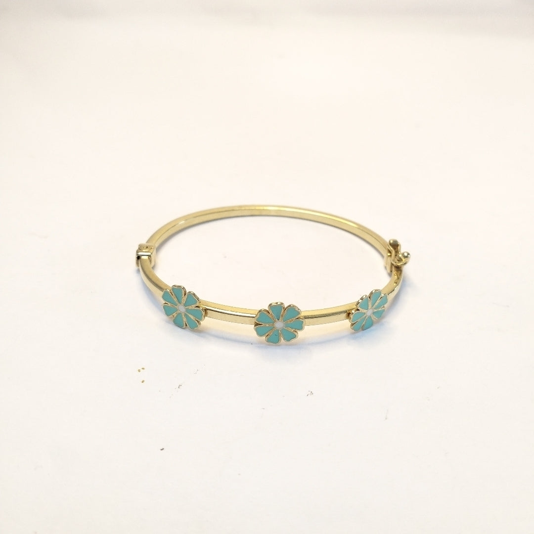 PULSERA RIGIDA ORO 10 K 3.8 GRMS (SEMINUEVO)